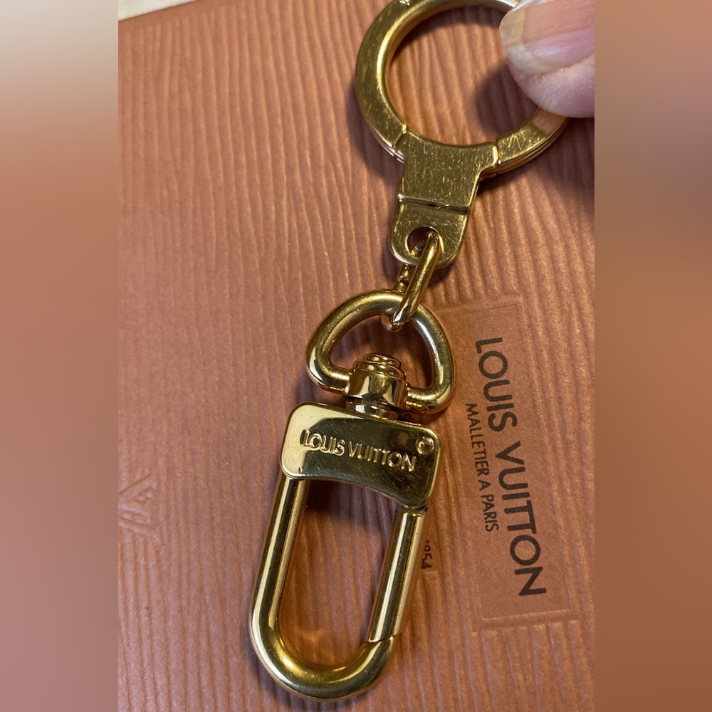 Authentic Louis Vuitton Bag Charm and key holder key ring